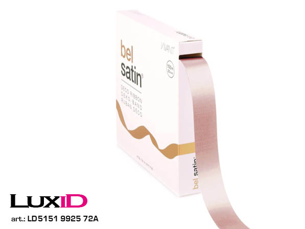 Bel satin 72A nude 25mm x 100m